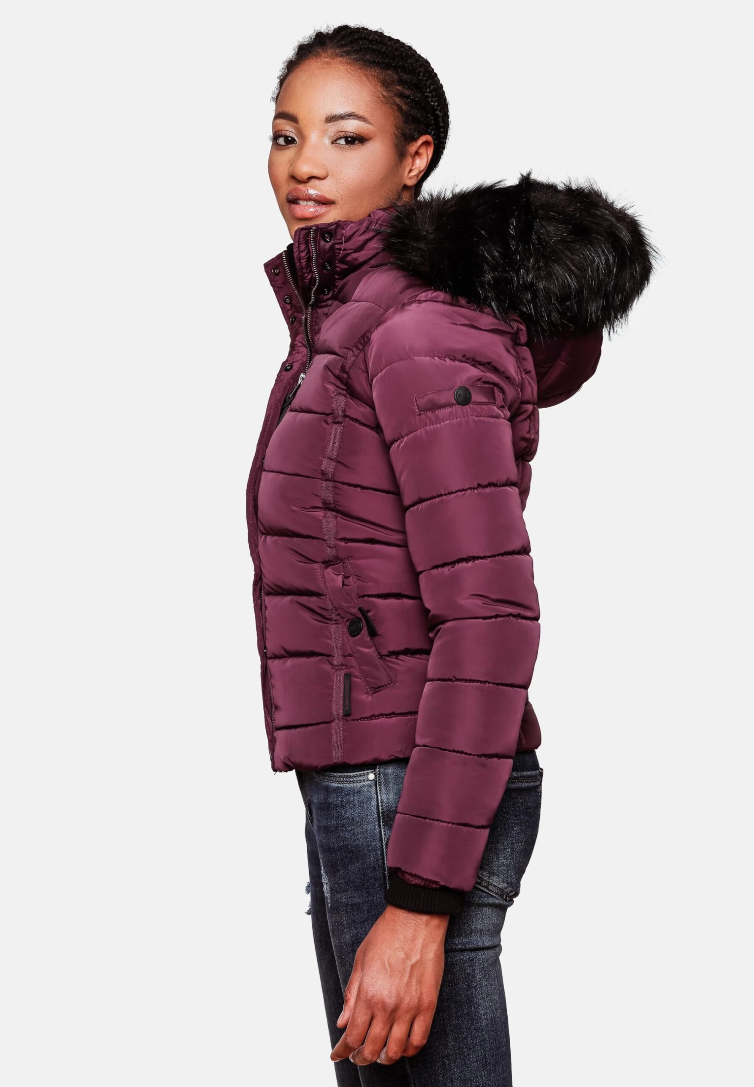 Navahoo Miamor - Winterjas - Wine Red 6 Navahoo Miamor - Winterjas - Wine Red - Image 4