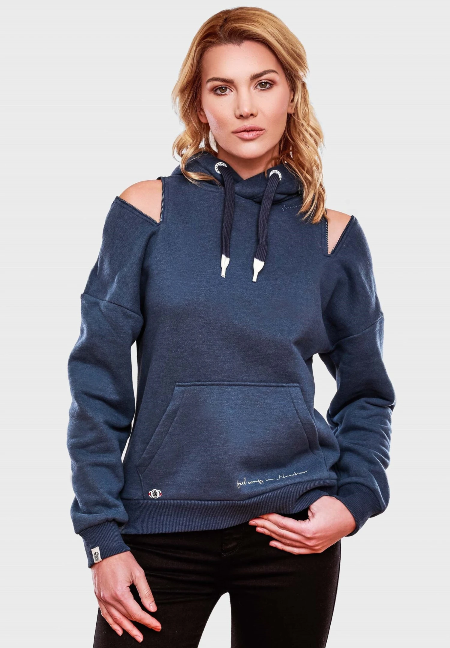 Navahoo Zuckerbärchen - Hoodie - Dusty Blue 4 Navahoo Zuckerbärchen - Hoodie - Dusty Blue - Afbeelding 2