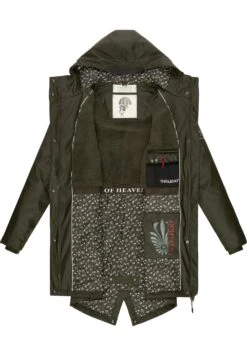 Navahoo Flower Of Ocean - Parka - Dark Olive -Navahoo 13e6719178034c3892c4ddb98e21b540