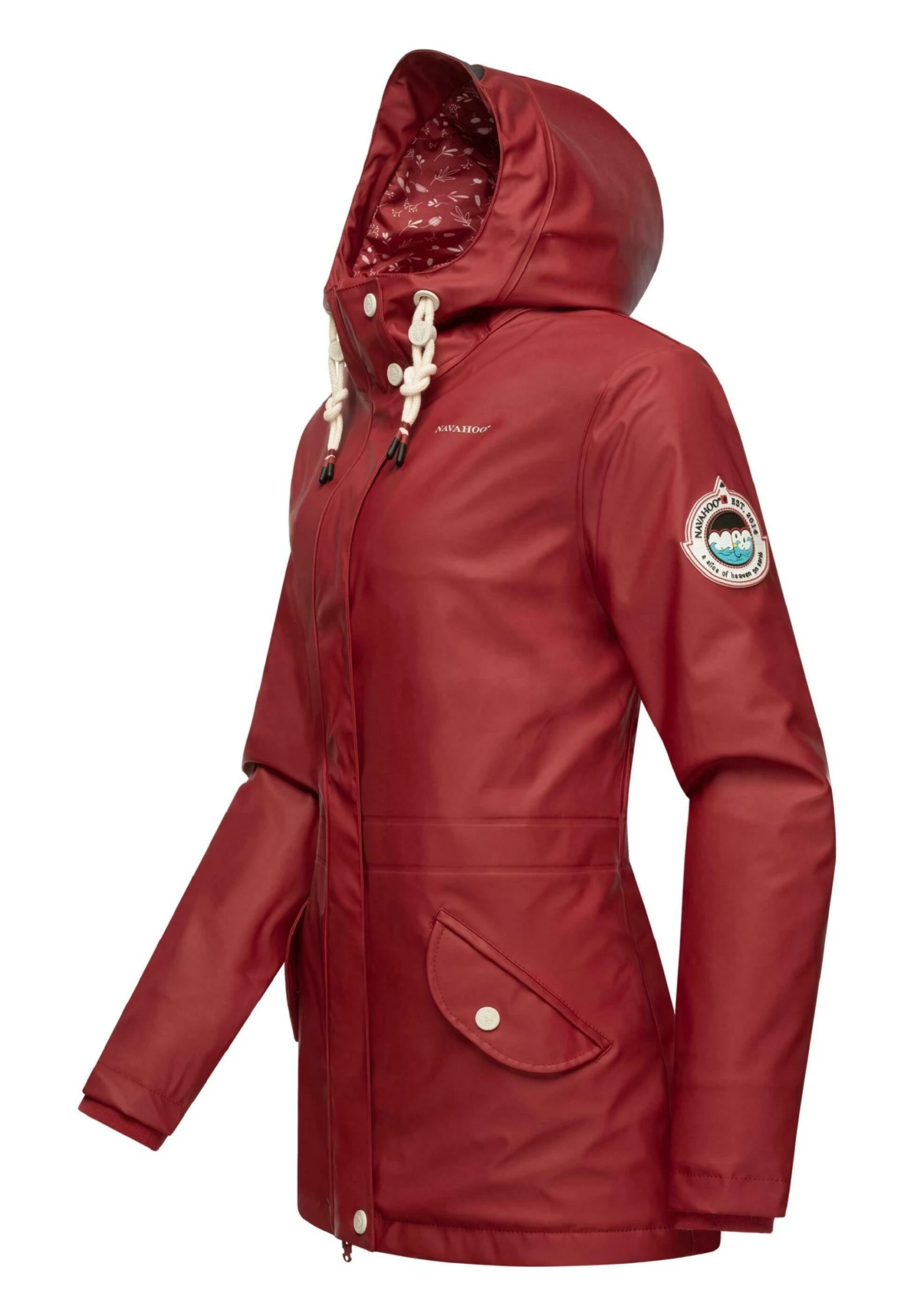 Navahoo Ocean Heart - Parka - Blood Red 6 Navahoo Ocean Heart - Parka - Blood Red - Image 4