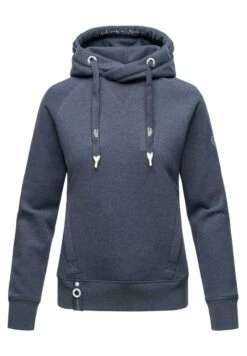 Navahoo Liebesmäuschen - Hoodie - Dusty Blue Melange