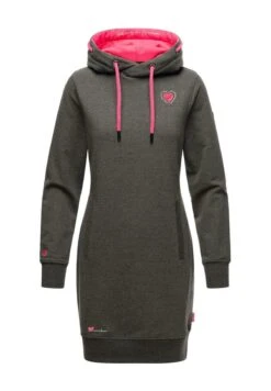 Navahoo Jurk - Dark Grey Melange 11 Navahoo Jurk - Dark Grey Melange -Navahoo 335c921d2f6f43899ab0e1d4f04e2291