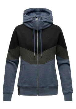 Navahoo Sweater Met Rits - Dusty Blue Melange -Navahoo 35edf0b700624a29b31b9f1144abfe55