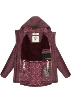 Navahoo Ocean Heart - Parka - Dark Red Melange -Navahoo 3af86a3740fd41fba172cc4df8c4e9dc