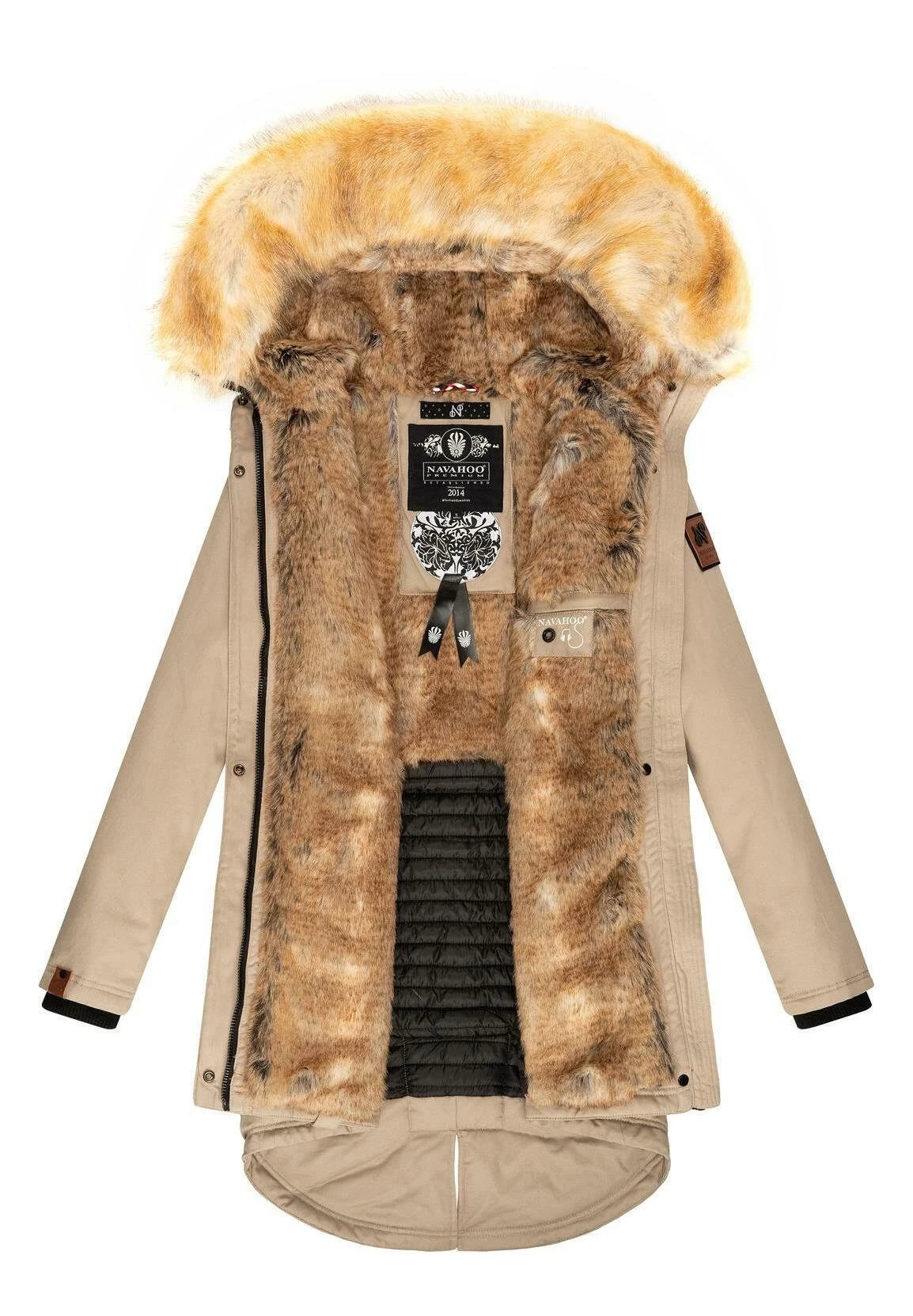 Navahoo Bombii - Winterjas - Taupe 7 Navahoo Bombii - Winterjas - Taupe - Image 5