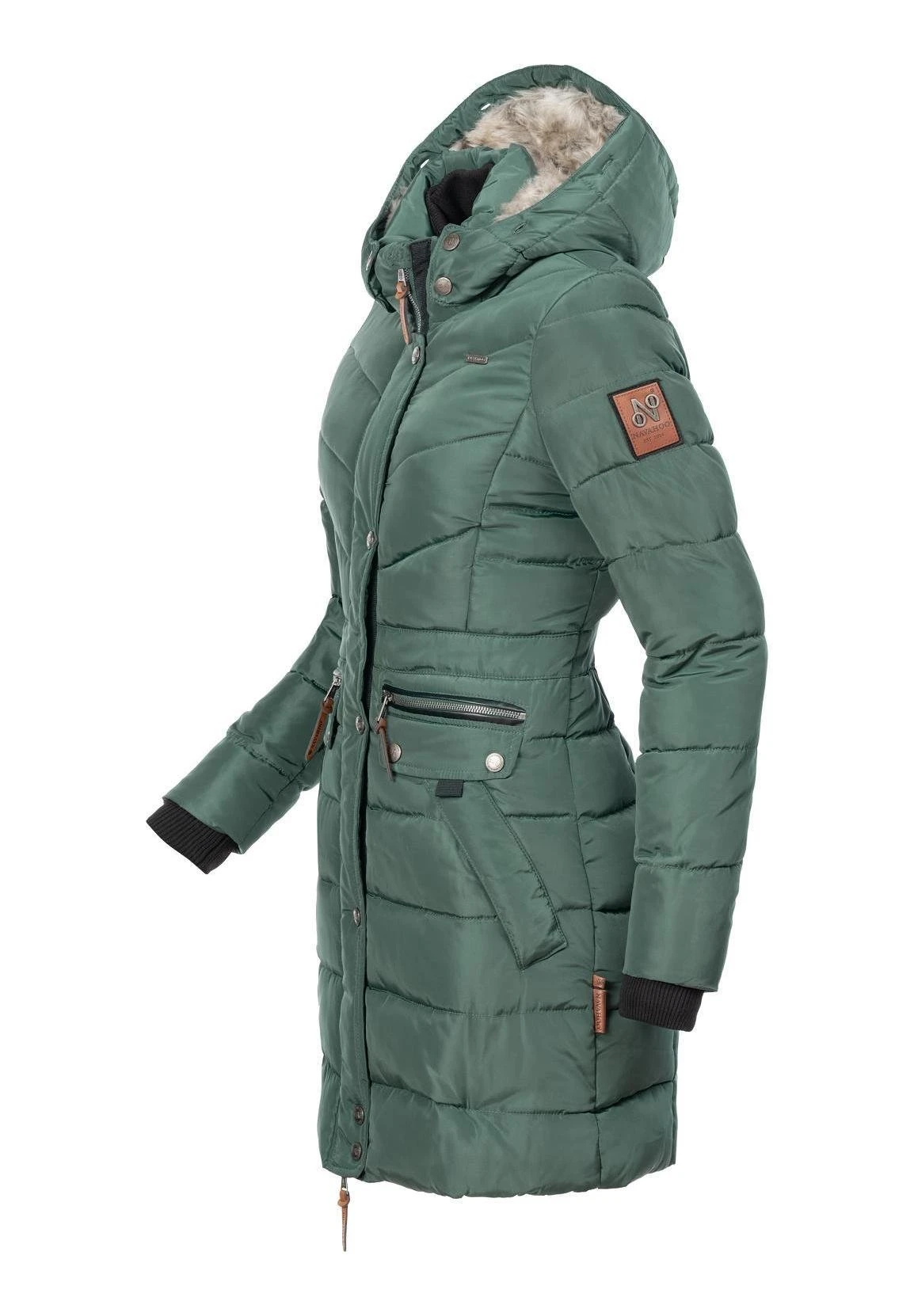 Navahoo Paula - Winterjas - Green 4 Navahoo Paula - Winterjas - Green - Image 2