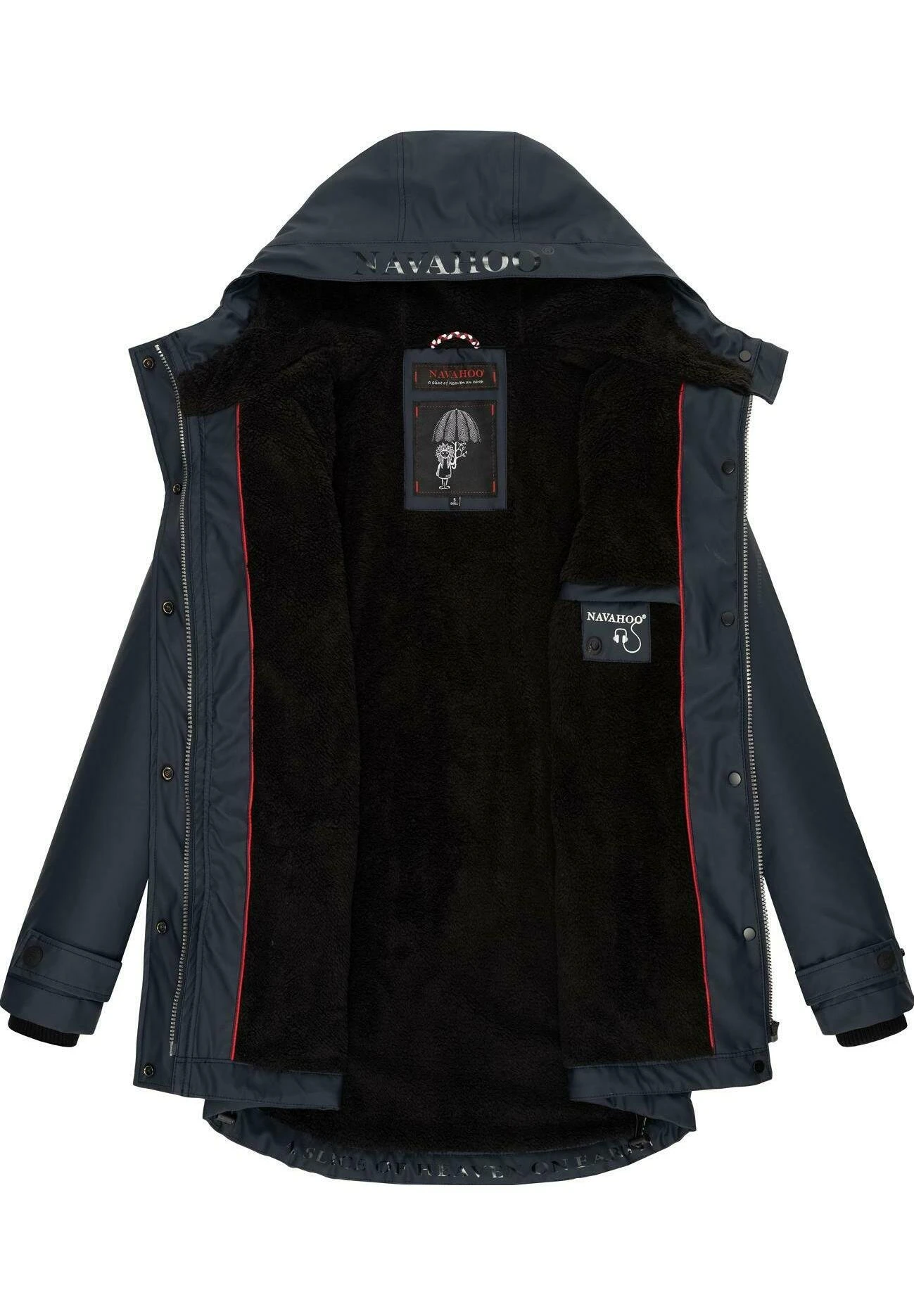 Navahoo Lindraa - Winterjas - Dark Blue 9 Navahoo Lindraa - Winterjas - Dark Blue - Afbeelding 7