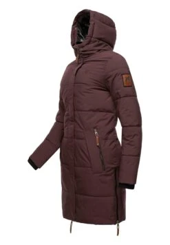 Navahoo Halina - Winterjas - Dark Red Melange -Navahoo 440e82f9b0ec4a5a965adb76477487e4