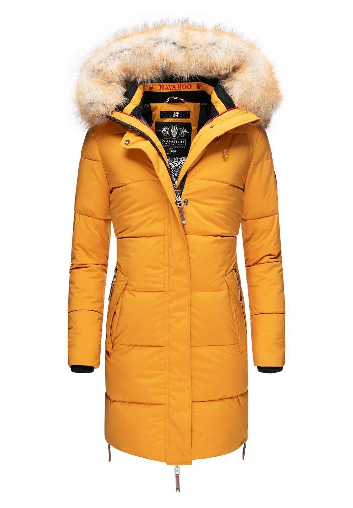 Navahoo Halina - Winterjas - Yellow 4 Navahoo Halina - Winterjas - Yellow - Image 2