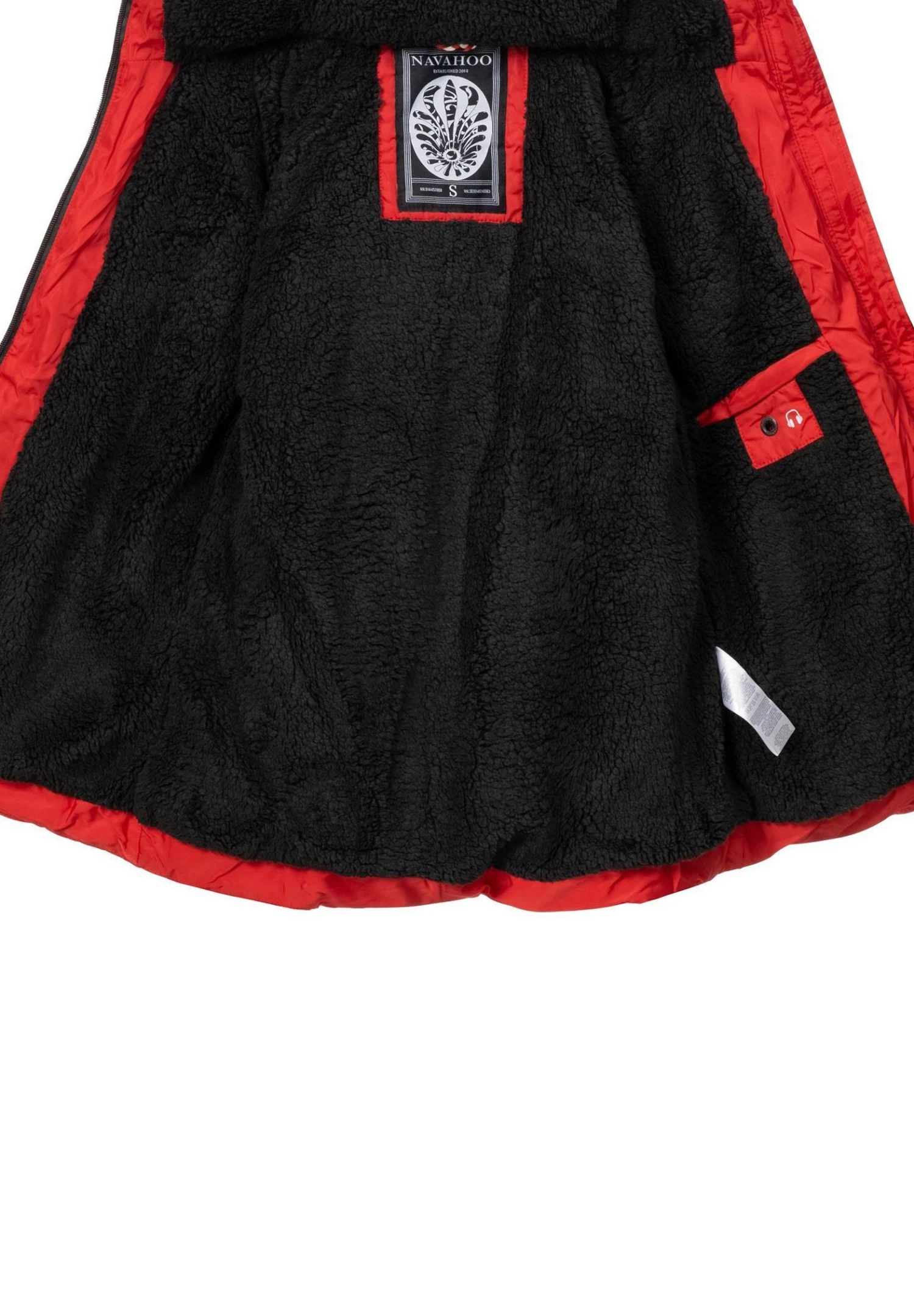 Navahoo Adele - Winterjas - Red 8 Navahoo Adele - Winterjas - Red - Image 6