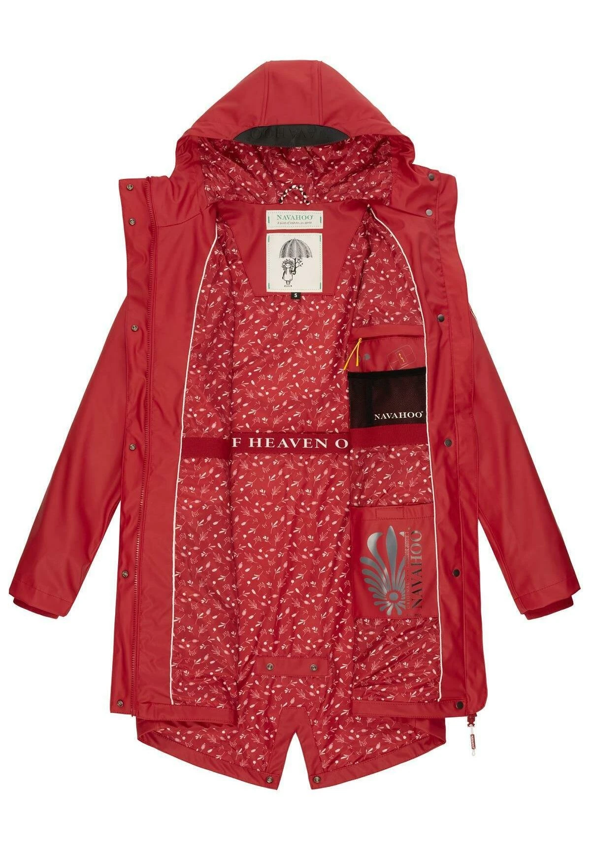 Navahoo Tropical Storm - Parka - Light Red 6 Navahoo Tropical Storm - Parka - Light Red - Image 4