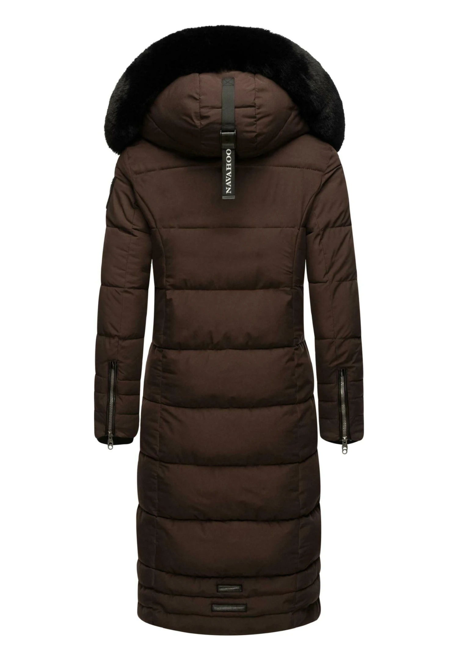 Navahoo Fahmiyaa - Winterjas - Dark Choco 4 Navahoo Fahmiyaa - Winterjas - Dark Choco - Image 2