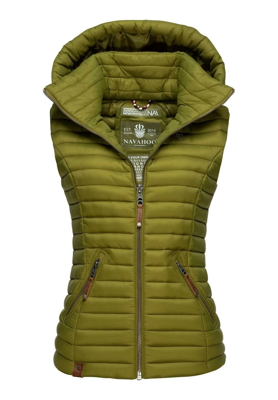 Navahoo Shadaa - Bodywarmer - Moss Green 3 Navahoo Shadaa - Bodywarmer - Moss Green