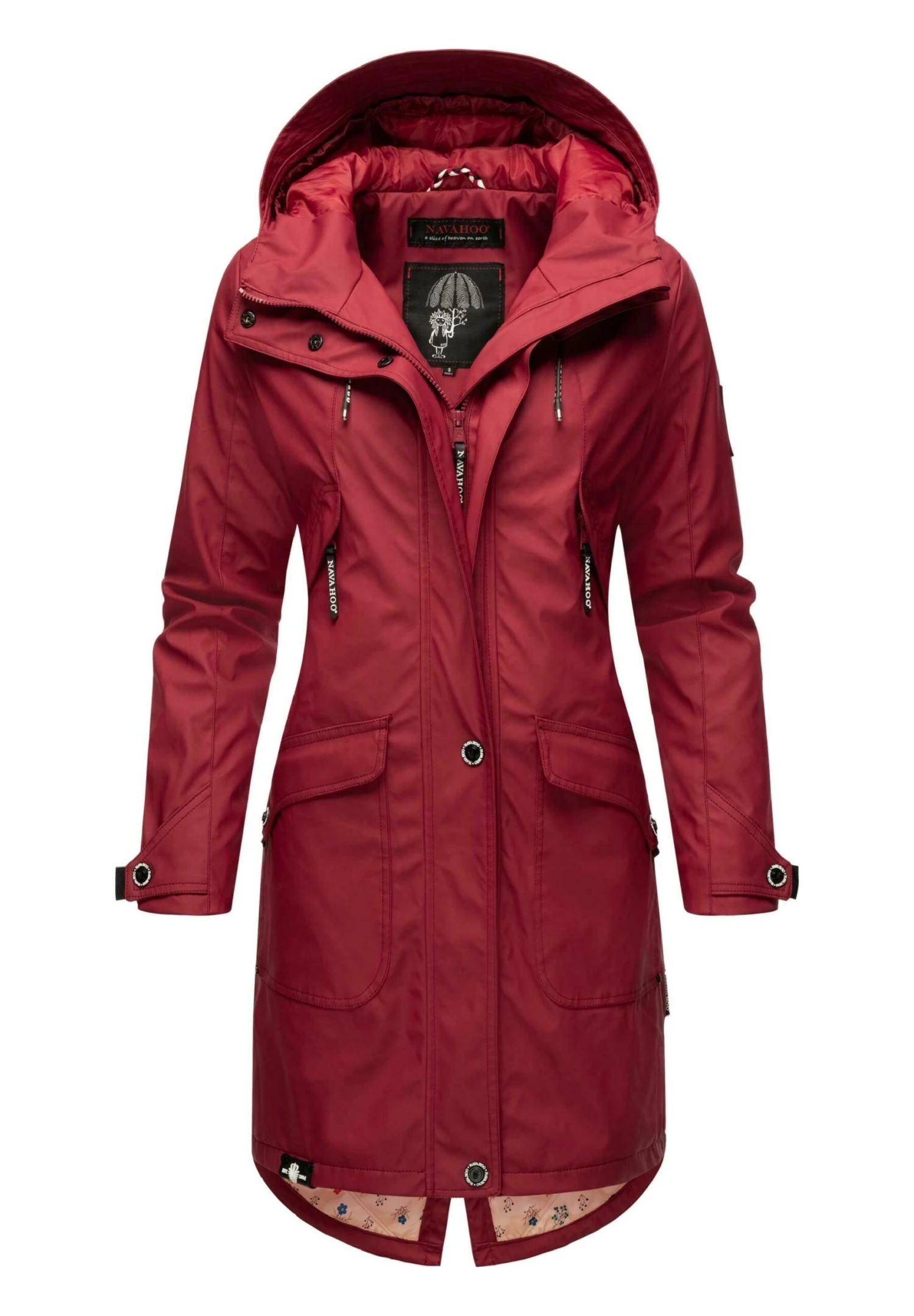 Navahoo Parka - Blood Red 6 Navahoo Parka - Blood Red - Image 4