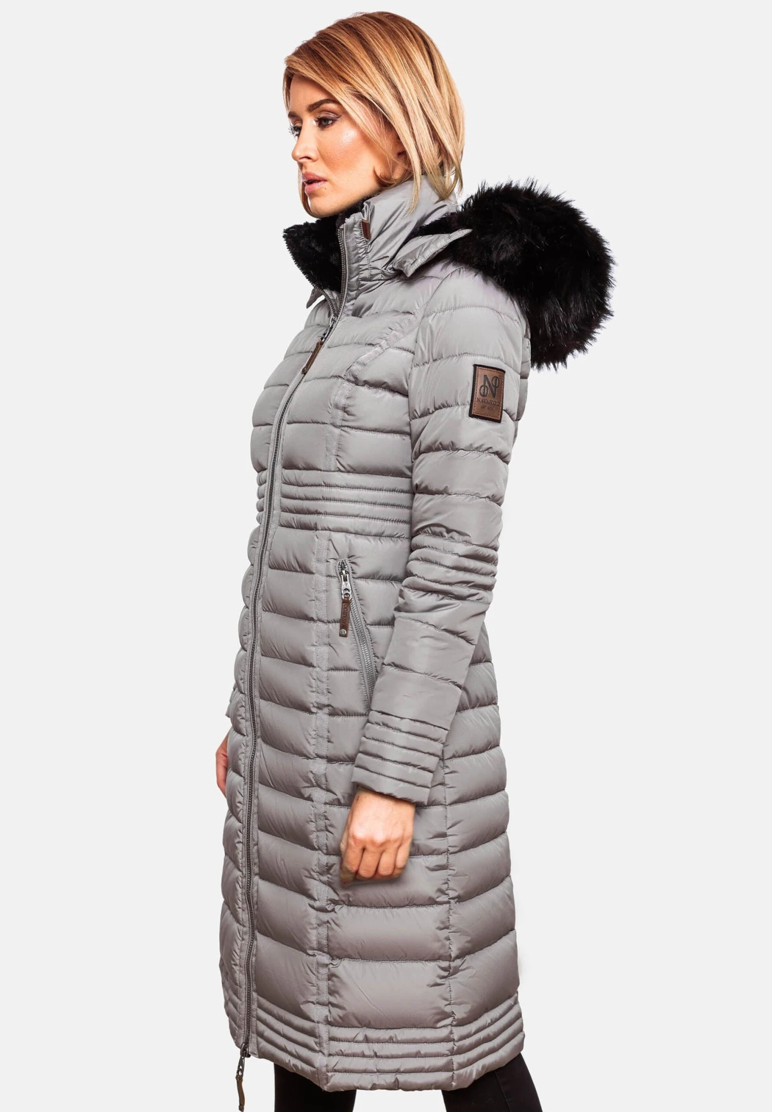 Navahoo Umay - Winterjas - Zinc Grey 6 Navahoo Umay - Winterjas - Zinc Grey - Image 4