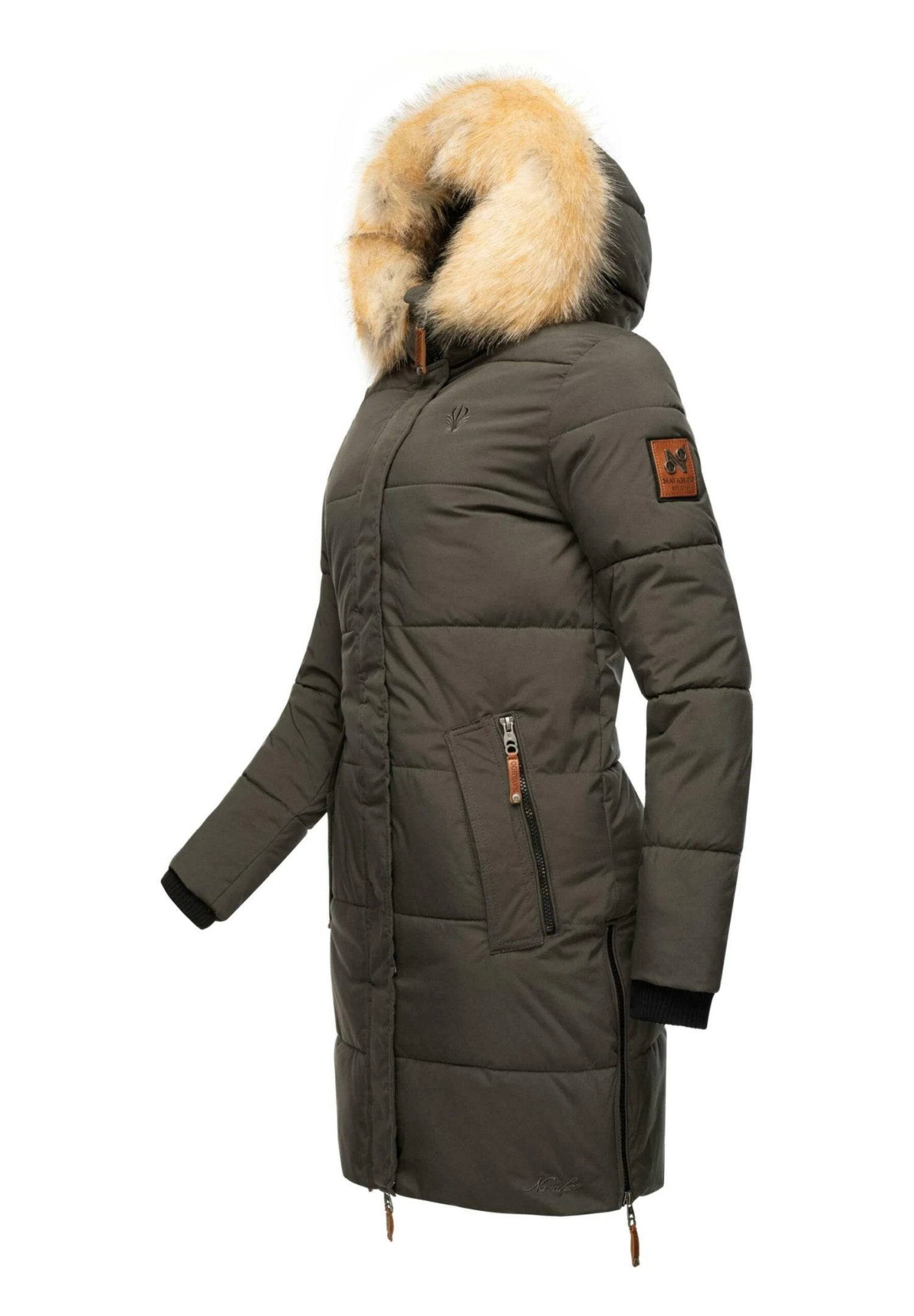 Navahoo Halina - Winterjas - Dark Grey 6 Navahoo Halina - Winterjas - Dark Grey - Image 4