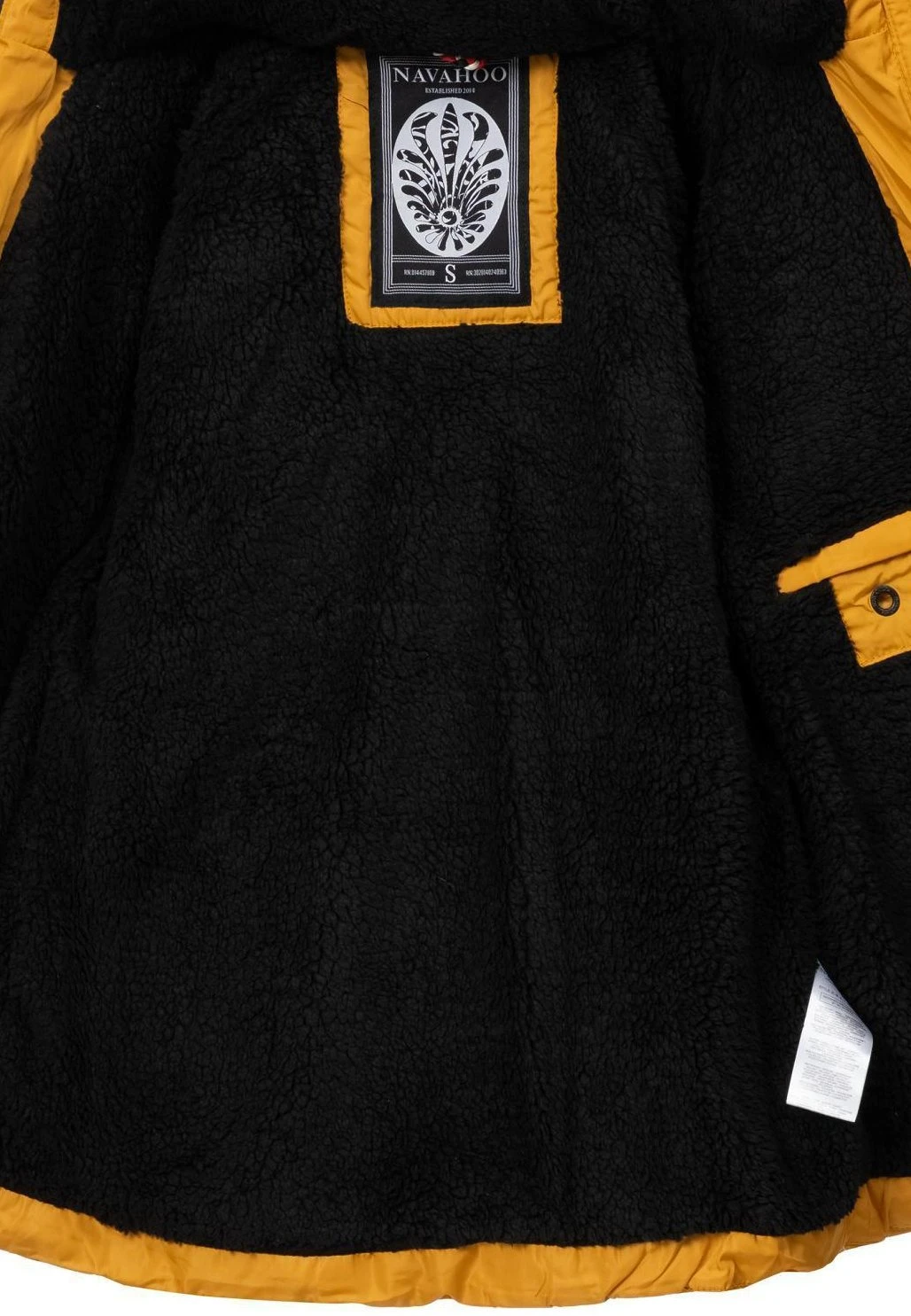 Navahoo Adele - Winterjas - Yellow 9 Navahoo Adele - Winterjas - Yellow - Image 7