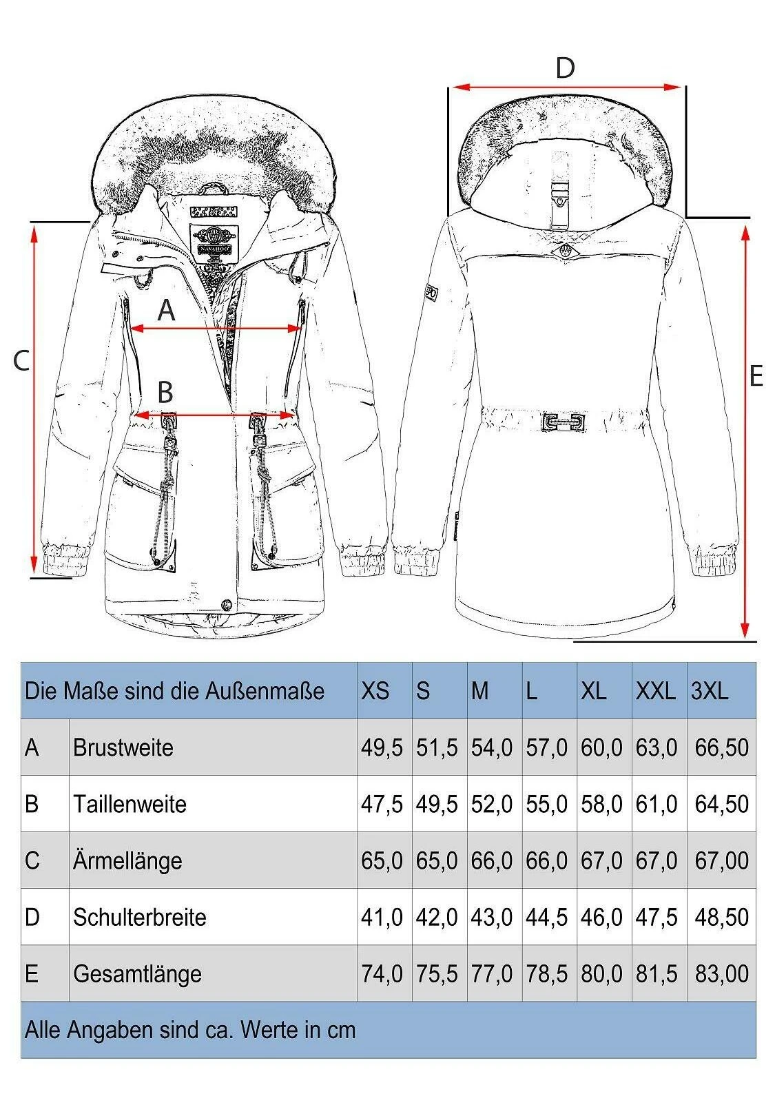 Navahoo Olessaa - Winterjas - Dark Blue 9 Navahoo Olessaa - Winterjas - Dark Blue - Image 7