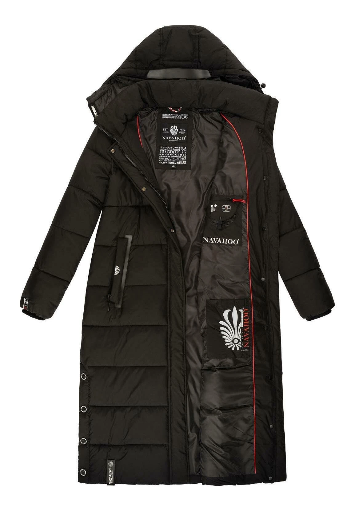 Navahoo Isalie - Winterjas - Black 6 Navahoo Isalie - Winterjas - Black - Image 4