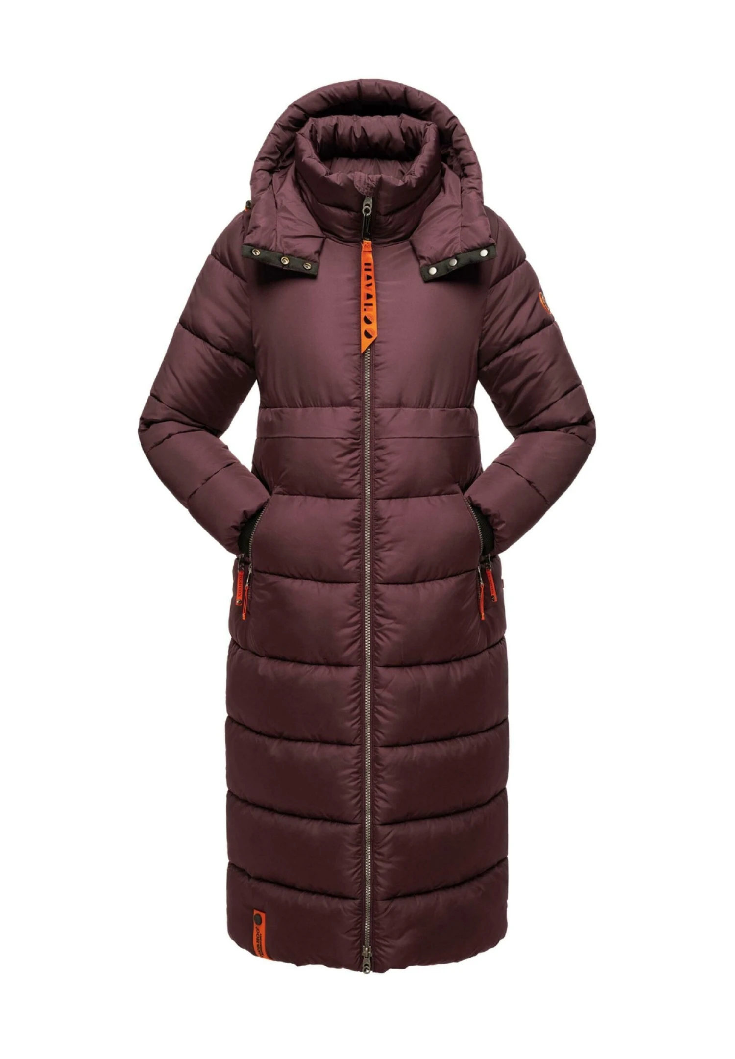 Navahoo Kristallblume - Winterjas - Dark Red Melange 7 Navahoo Kristallblume - Winterjas - Dark Red Melange - Image 5