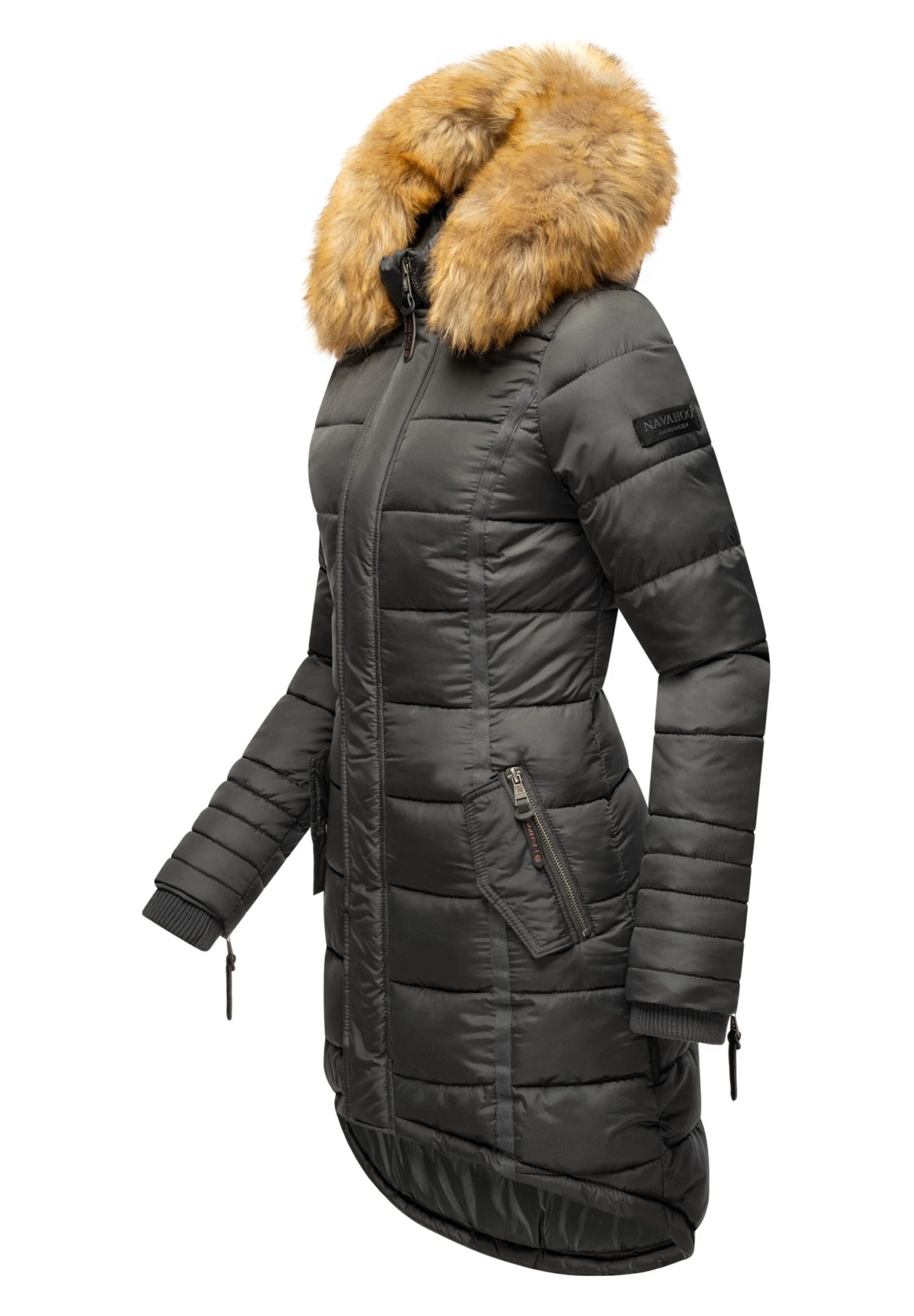 Navahoo Papaya - Winterjas - Dark Grey 4 Navahoo Papaya - Winterjas - Dark Grey - Image 2