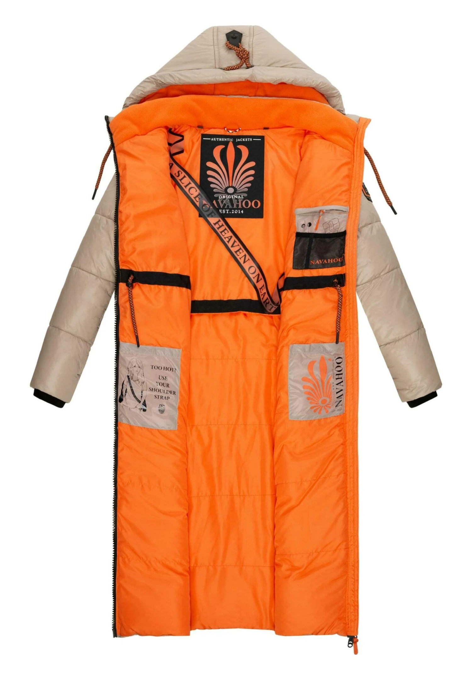 Navahoo Schmuseengel - Winterjas - Pebble Grey 5 Navahoo Schmuseengel - Winterjas - Pebble Grey - Afbeelding 3