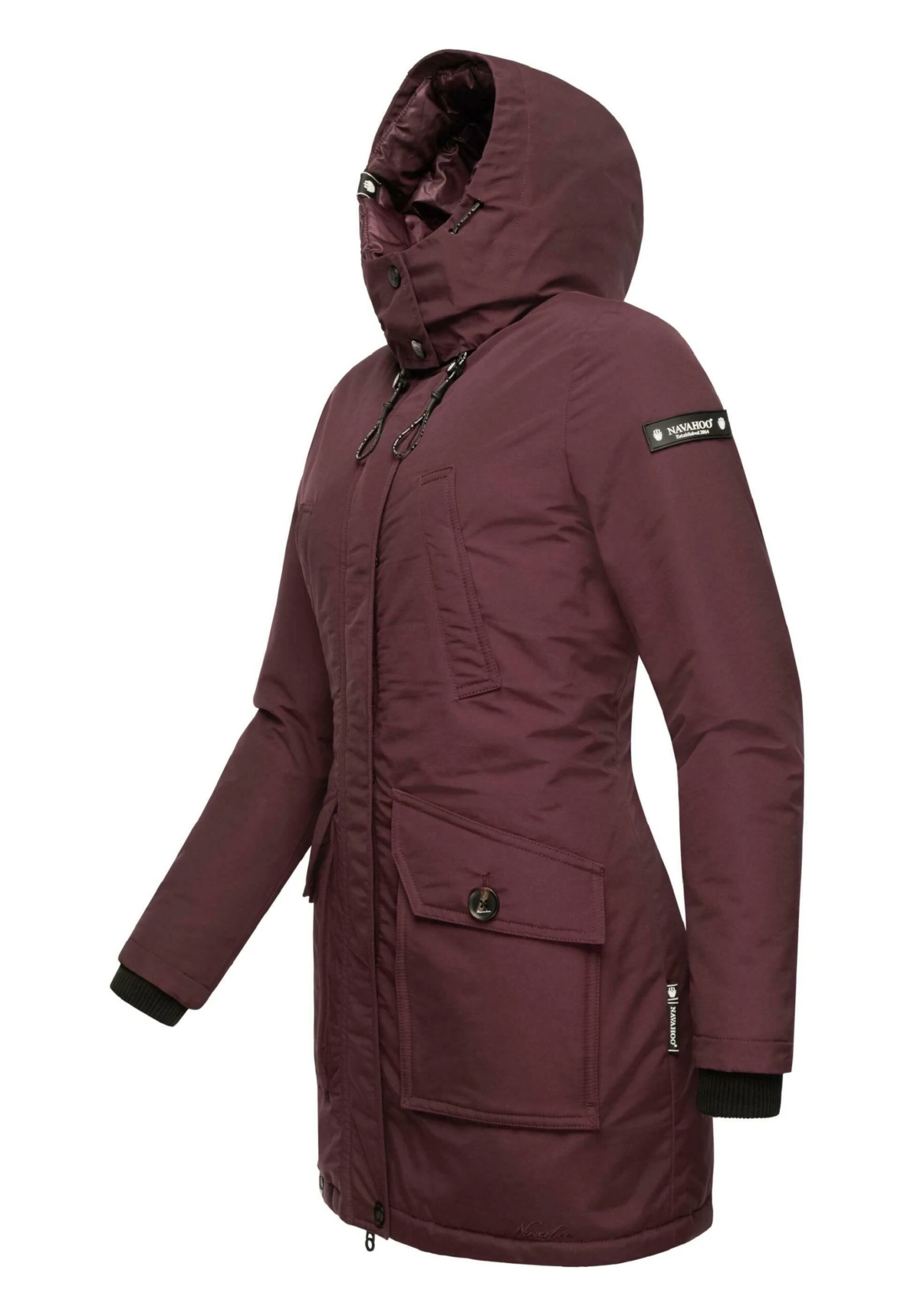 Navahoo Blizzardstorm - Parka - Dark Red Melange 4 Navahoo Blizzardstorm - Parka - Dark Red Melange - Image 2