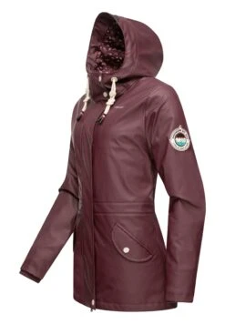 Navahoo Ocean Heart - Parka - Dark Red Melange -Navahoo 96b26f4ccae349acb6ff34e1b7109391