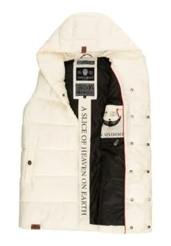 Navahoo Madilynaa - Bodywarmer - Offwhite -Navahoo aaa662f6dcd34f39bf75c08600656b00