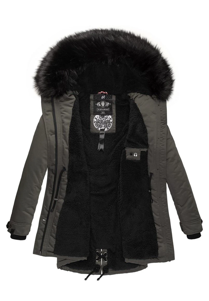 Navahoo Luluna - Winterjas - Grey 11 Navahoo Luluna - Winterjas - Grey - Image 9