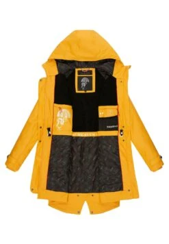 Navahoo Rainy Flower - Parka - Amber Yellow -Navahoo ab6eb18a2e6f4eae9653b9b90a6f0a4b