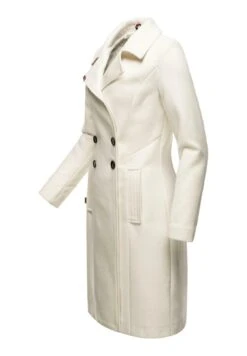 Navahoo Wooly - Halflange Jas - Offwhite -Navahoo aee8acdbd34c421287ba426bfdc9dc93