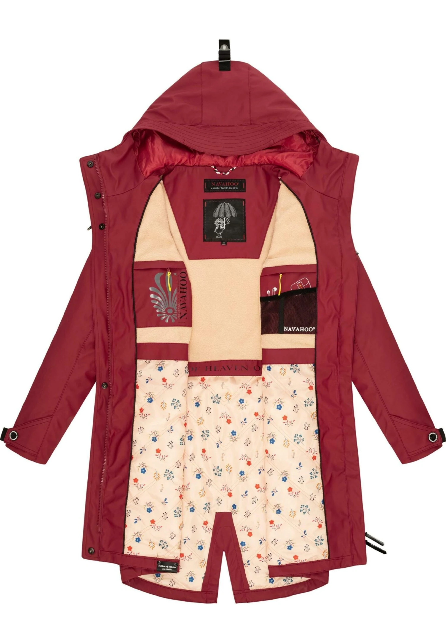 Navahoo Parka - Blood Red 7 Navahoo Parka - Blood Red - Image 5