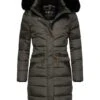 Navahoo Paula - Winterjas - Anthracite With Black Fur -Navahoo c238bd7a81f249a39e8dfcca7442cc5d