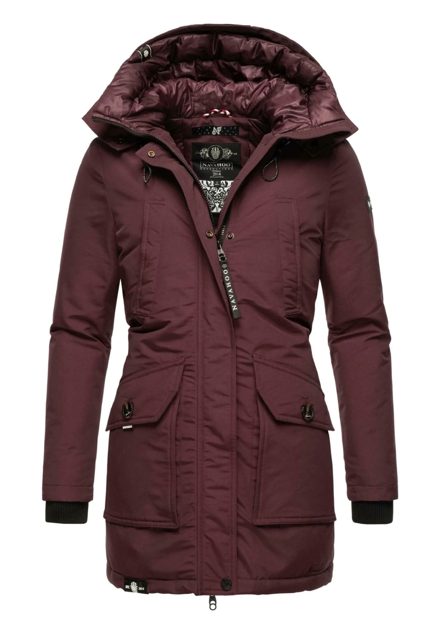Navahoo Blizzardstorm - Parka - Dark Red Melange 6 Navahoo Blizzardstorm - Parka - Dark Red Melange - Image 4