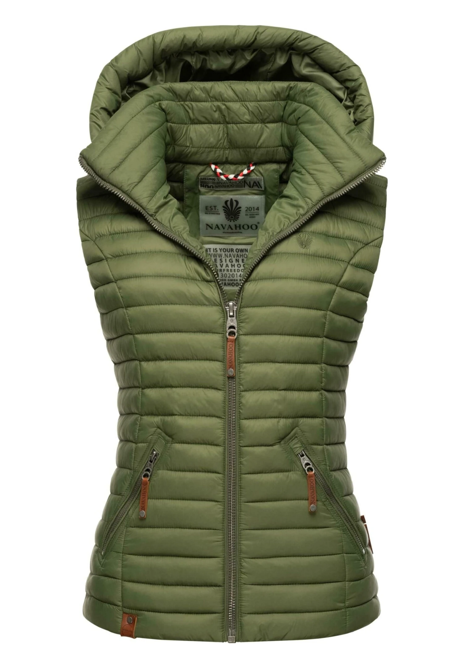 Navahoo Shadaa - Bodywarmer - Dusty Olive 3 Navahoo Shadaa - Bodywarmer - Dusty Olive