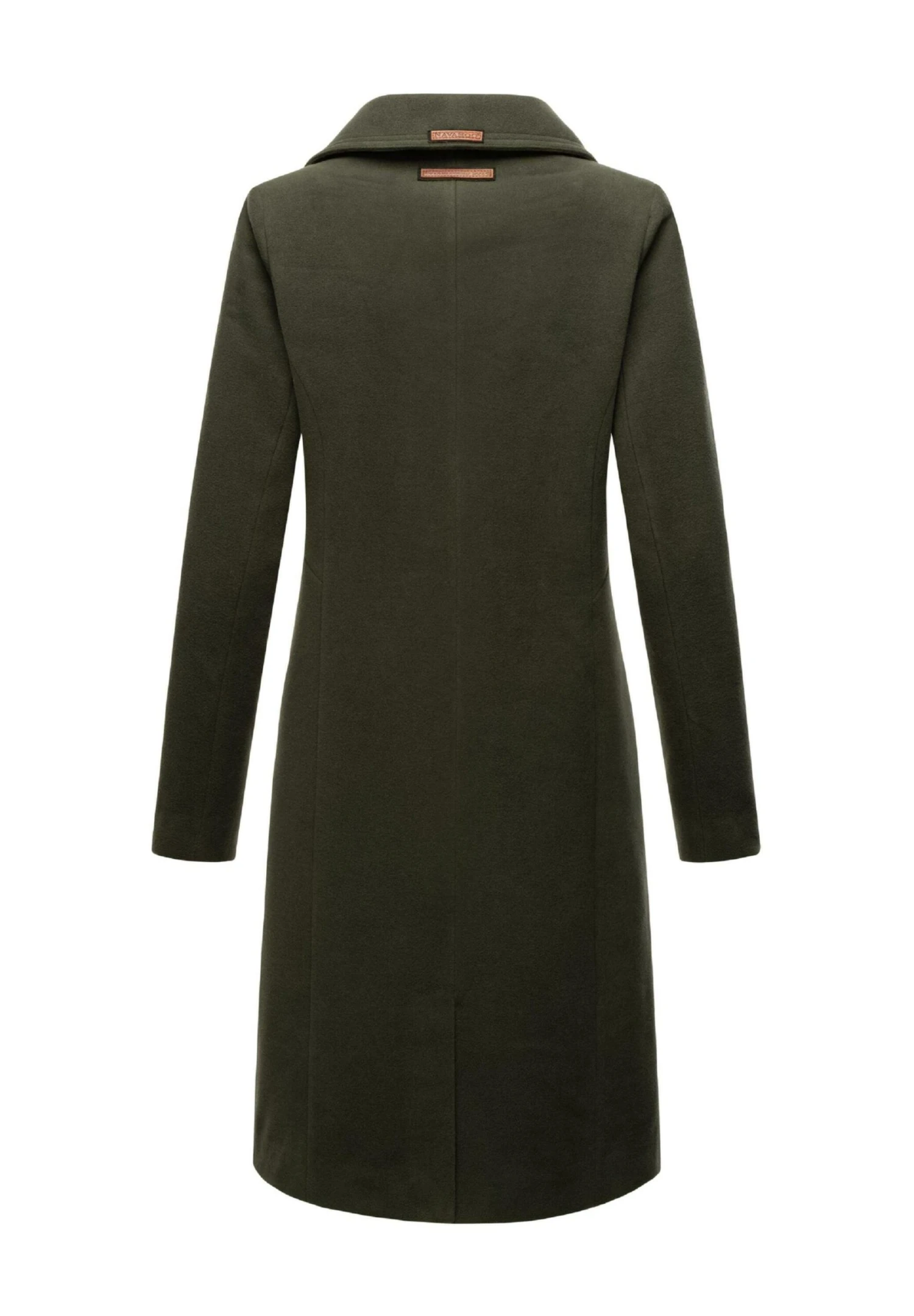 Navahoo Wooly - Halflange Jas - Dark Green 5 Navahoo Wooly - Halflange Jas - Dark Green - Image 3