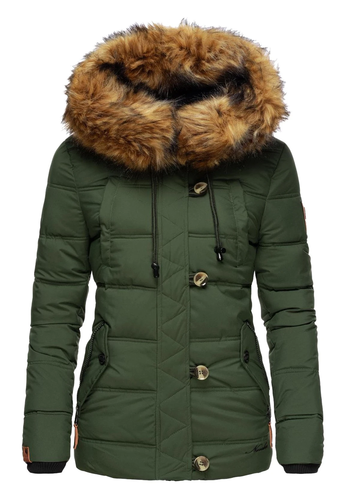 Navahoo Zoja - Winterjas - Green 4 Navahoo Zoja - Winterjas - Green - Image 2