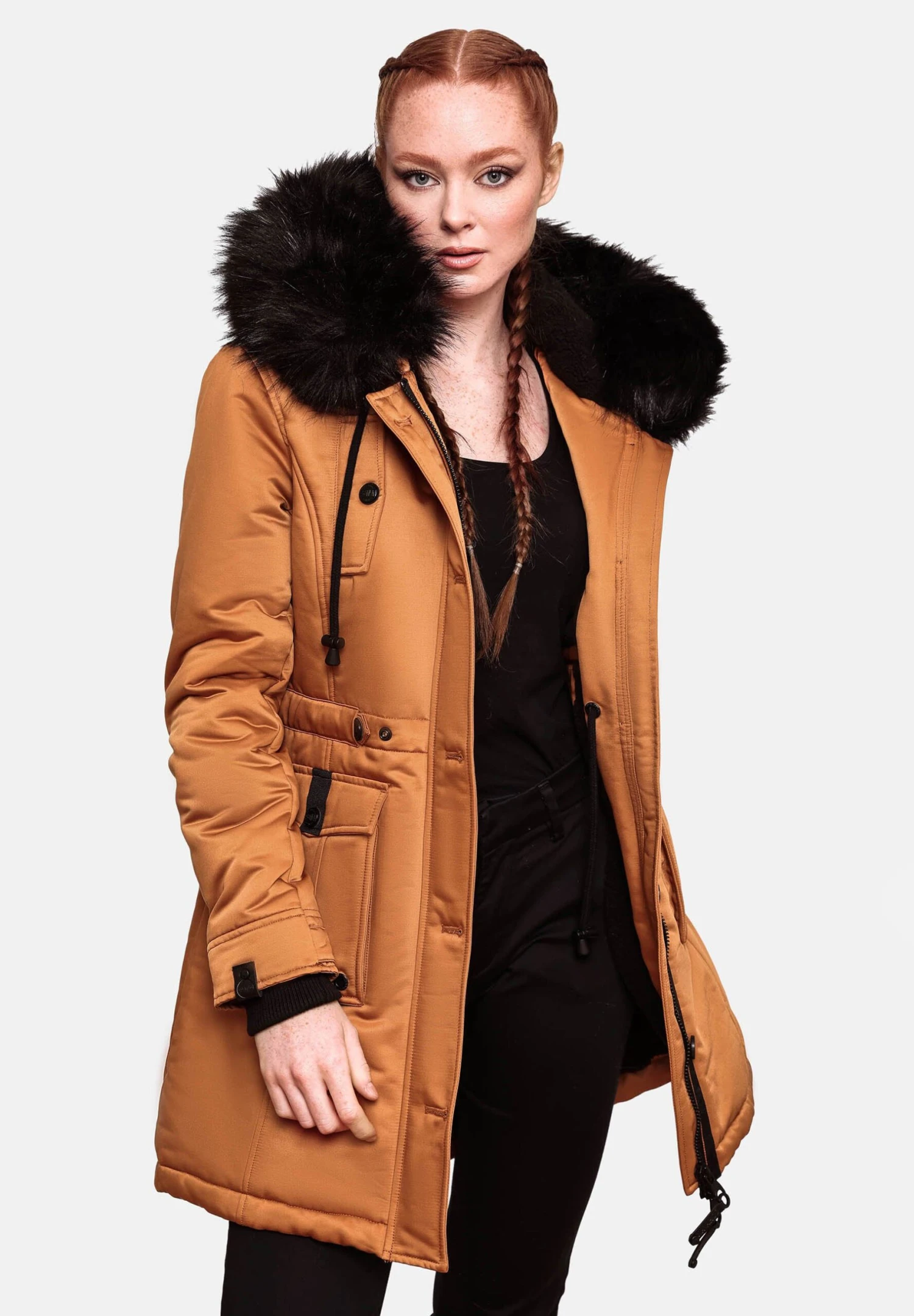 Navahoo Luluna - Winterjas - Rusty Cinnamon 6 Navahoo Luluna - Winterjas - Rusty Cinnamon - Image 4