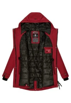 Navahoo Avrille Ii - Winterjas - Blood Red -Navahoo e2aace431cf84d09bfe34080d911891e