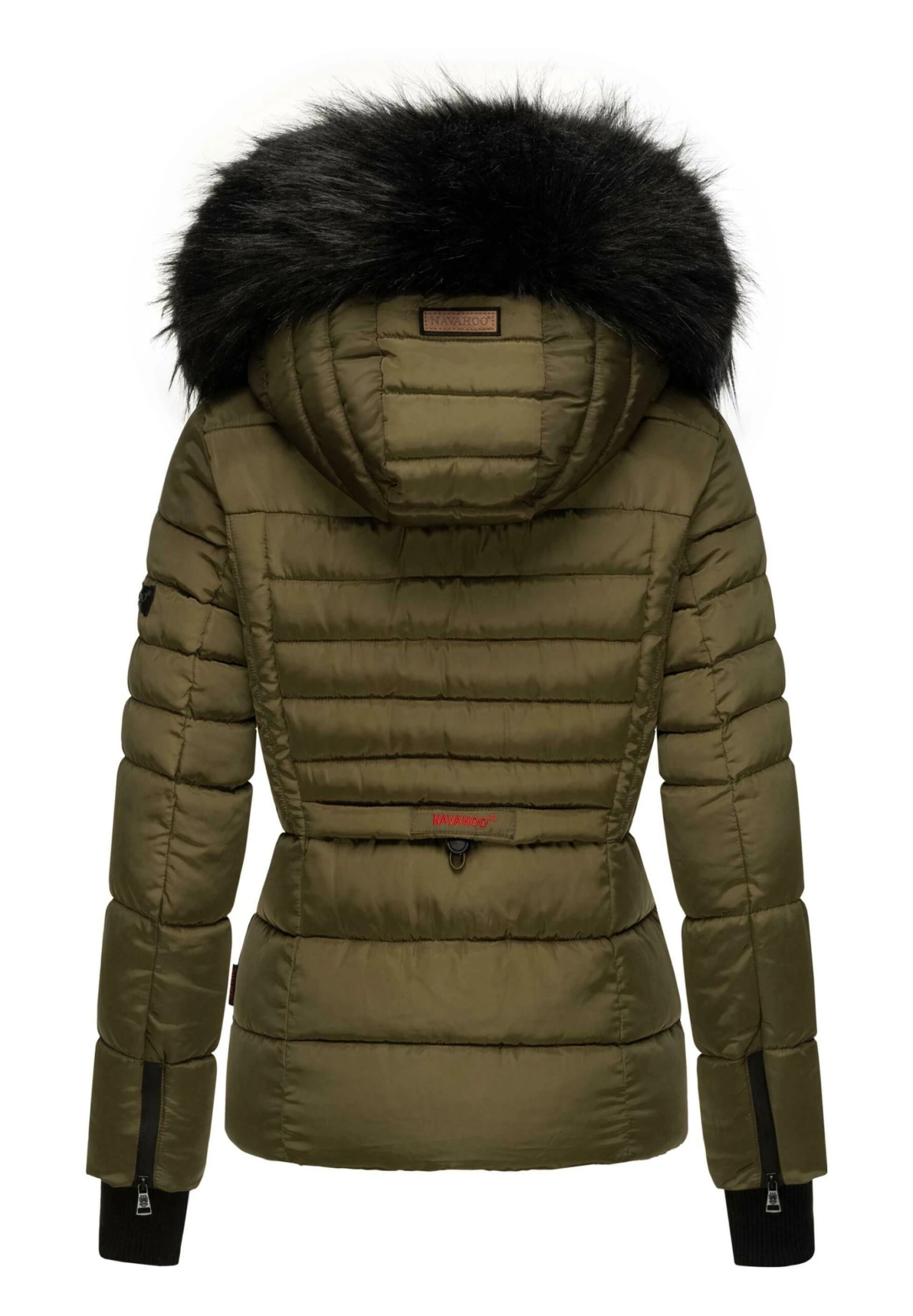 Navahoo Adele - Winterjas - Millitary Green 5 Navahoo Adele - Winterjas - Millitary Green - Image 3
