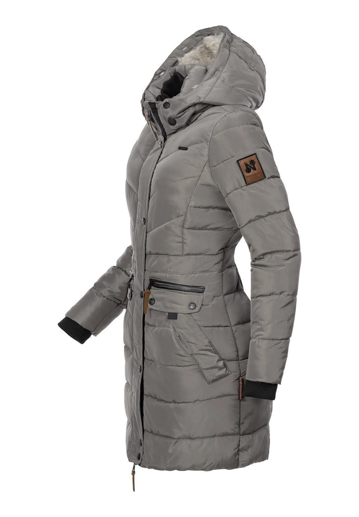 Navahoo Paula - Winterjas - Gray 6 Navahoo Paula - Winterjas - Gray - Image 4