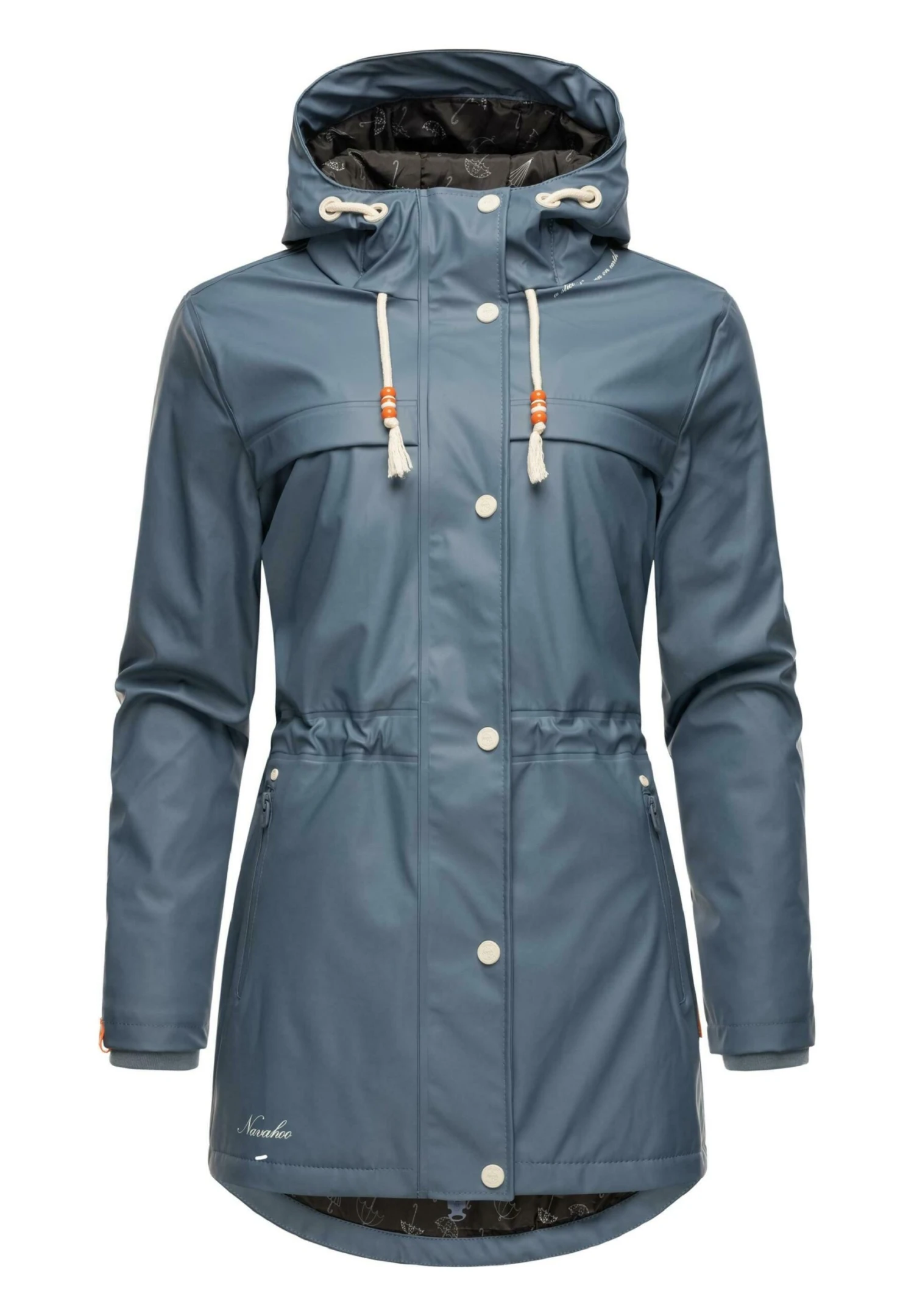 Navahoo Rainy Forest - Regenjas - Dusty Blue 3 Navahoo Rainy Forest - Regenjas - Dusty Blue