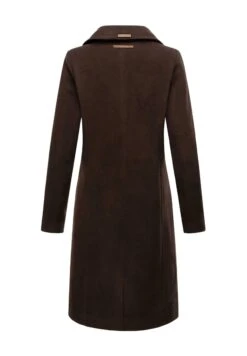 Navahoo Wooly - Halflange Jas - Dark Choco -Navahoo ee0056d2ffef446caacdf602dc66b81f