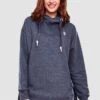 Navahoo Silberengelchen - Hoodie - Dusty Blue Melange -Navahoo eef48a6169f94a8f82dea3c2ad939541