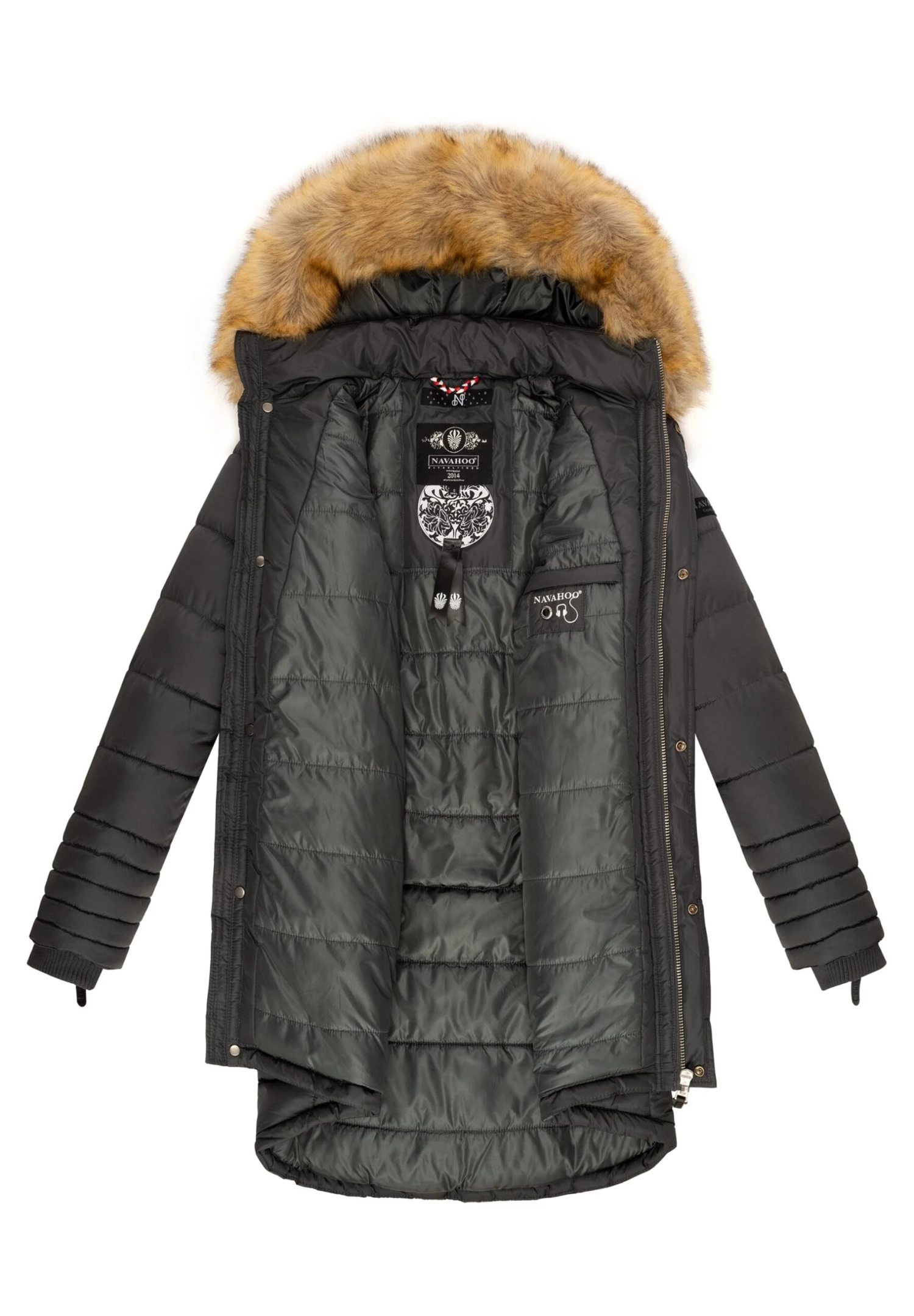 Navahoo Papaya - Winterjas - Dark Grey 8 Navahoo Papaya - Winterjas - Dark Grey - Image 6