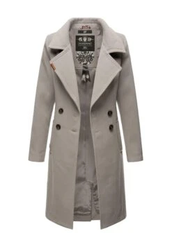 Navahoo Wooly - Halflange Jas - Zinc Grey -Navahoo ff0eadb509cf4cb5b3ac940493543bc1